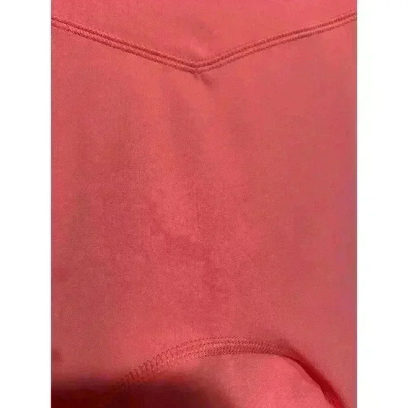 Free People Movement Flare‎ Leggings XSMALL Coral Athletic Athleisure *Flaw - Picture 9 of 9